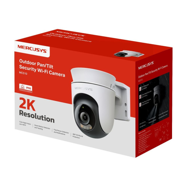 Домашняя Wi-Fi камера Mercusys, MC510 MERCUSYS MC510