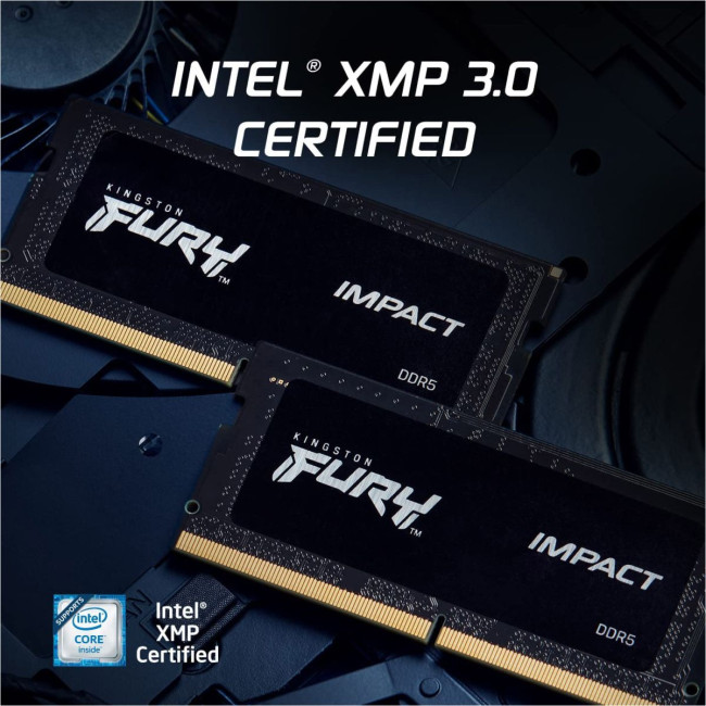 модуль пам'яті 16GB DDR5 6000MHz sodimm Impact KINGSTON KF560S38IB-16