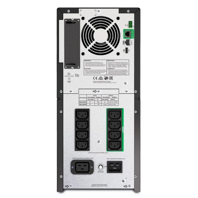ДБЖ 2700W/3000VA,L-I,USB,LCD,Smart Slot,SmartConnect APC SMT3000IC