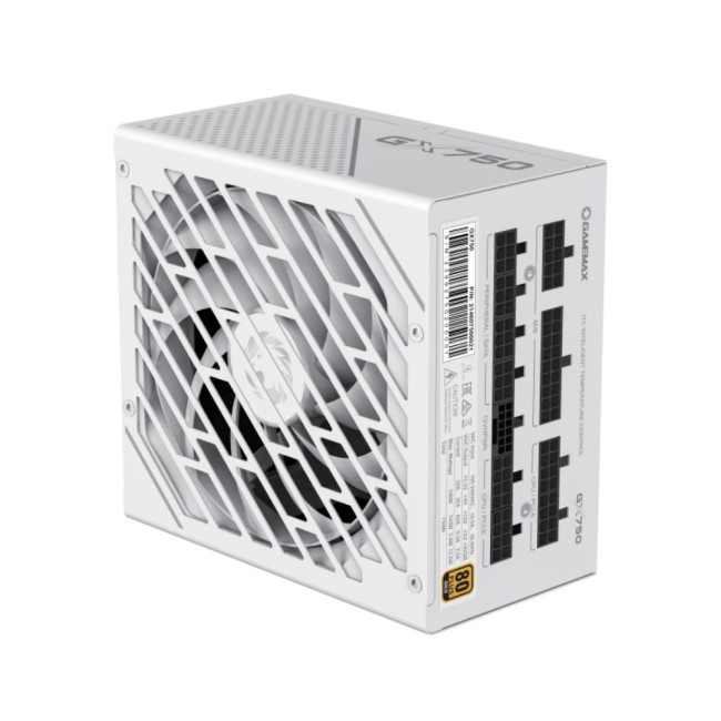 Блок живлення ATX 750W, 80 Gold,fan 135mm,fully modularOPP, OVP, UVP, OCP, OTP, SCP GAMEMAX GX-750 PRO WH (ATX3.0 PCIe5.0)