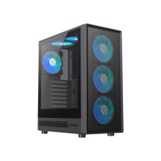 Корпус ATX без блока живлення , загартоване  склоTX,M-ATX,ITX   1*usb 3.0 + 1* usb 2.0  6 FAN Pre i GAMEMAX Storm 2 AB