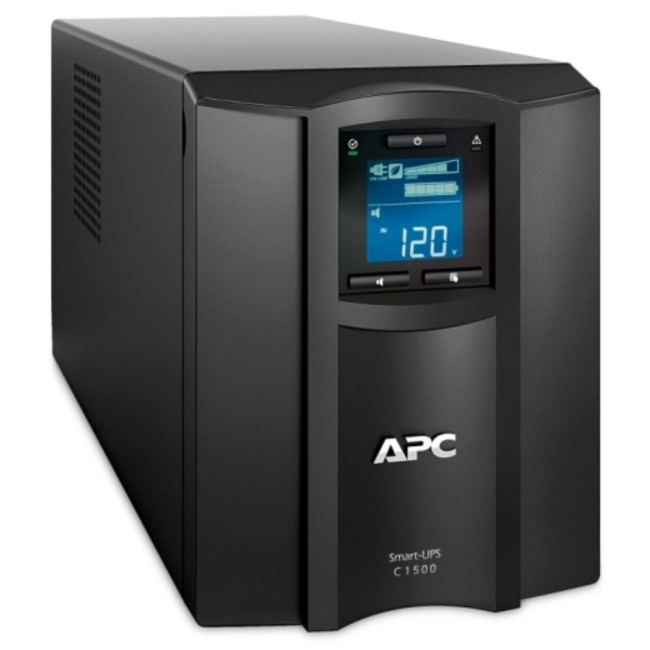 ДБЖ 900W/1500VA,L-I,USB,LCD,SmartConnect APC SMC1500IC