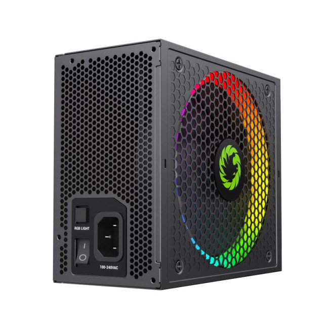 Блок живлення 1050W, 80 Gold,ARGB ring fan 140mm,fully modularOPP, OVP, UVP, OCP, OTP, SCP GAMEMAX RGB1050 PRO (ATX3.1 PCIe5.1)