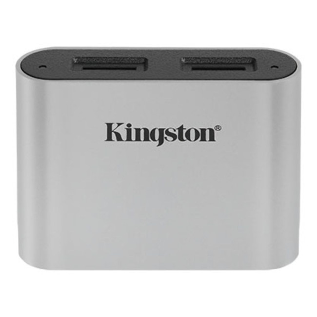 Кардрідер USB 3.2 Gen1 Workflow Dual-Slot microSDHC/SDXC UHS-II Card Reader KINGSTON WFS-SDC