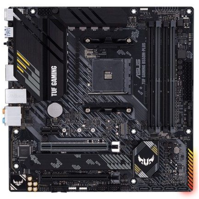 материнська плата sAM4 4DDR4/HDMI/DP/3PCIe/2xM.2 ASUS TUF GAMING B550M-PLUS