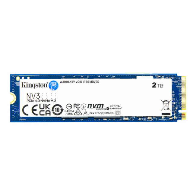 накопичувач M.2 2000GB NV3, PCIe 4.0  NVMe KINGSTON SNV3S/2000G