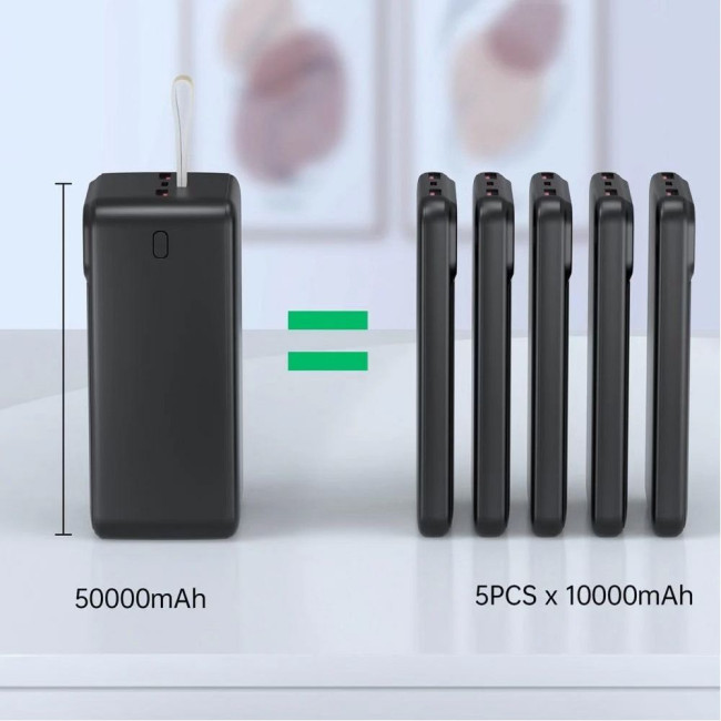 УМБ Choetech PD22.5w Power Bank 50000mAh CHOETECH PD22.5w Power Bank 50000mAh (B732)