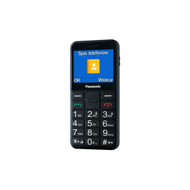 Мобільний телефон чорний PANASONIC KX-TU155EXBN