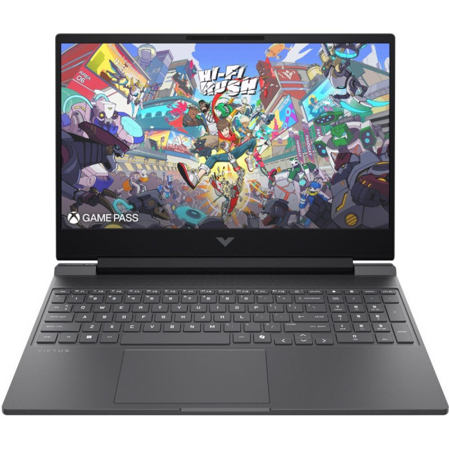 ноутбук 15.6FI/C5-210H/8/512/RTX 3050 6GB/DOS/BL/Mica Silver HP VictusGamingLaptop 15-fa2130ua (D8ZC4EA)