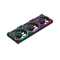 Кулер для корпусу KIT 3*120мм 3pin AURA (M/F)&4pin PWM, Revers Air Flow58,6 CFM Static Air Pressure1 GAMEMAX FN12A-N2 WL-R
