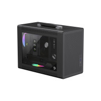 Корпус Mini Tower без блока живлення U-ATX(244*185mm),  FLEX-ATX(229*191mm)、ITX(170*170mm), 1*usb 3. GAMEMAX Spark Air BK