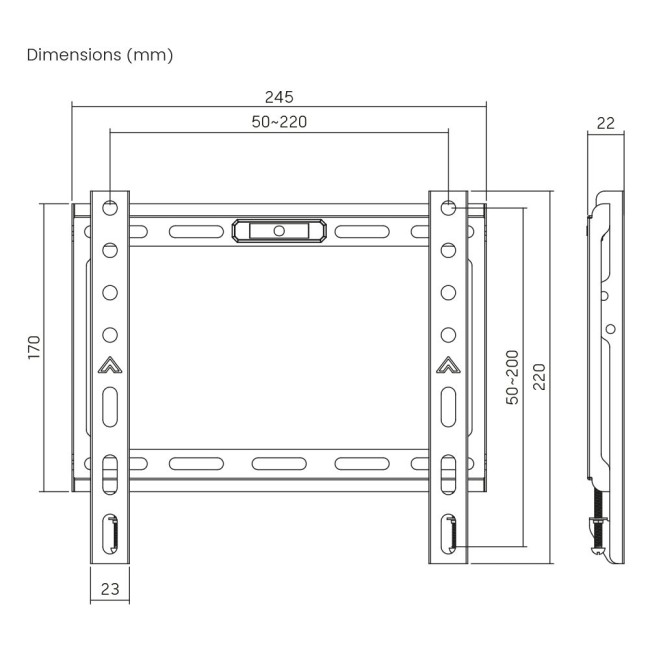 Кронштейн Brateck KL37-22F BRATECK KL37-22F
