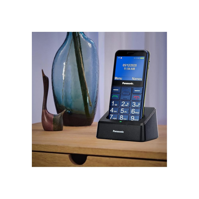 Мобільний телефон блакитний PANASONIC KX-TU155EXCN