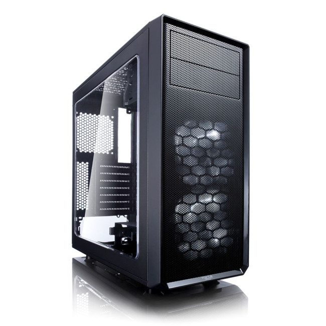 Корпус ATX без БЖ, чорний, скло Focus G Black Window FRACTAL DESIGN Focus G Black Window (FD-CA-FOCUS-BK-W)