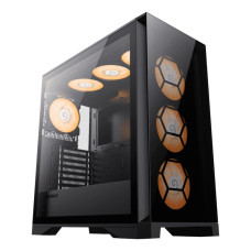Корпус Tower E-ATX без блока живлення , закалене склоE-ATX,ATX, M-ATX,ITX, Tempered Glass,Mesh,USB2. GAMEMAX Leader TG