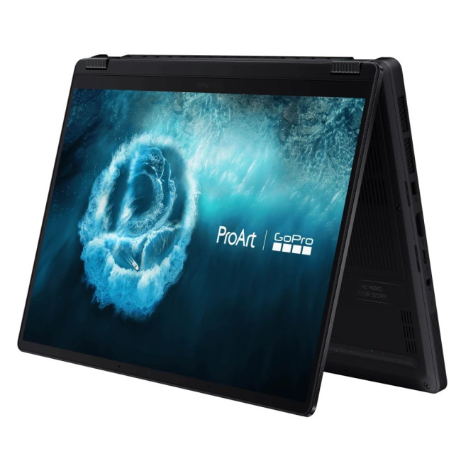 ноутбук 13.3_3KT_OLED /Ryzen AI MAX+395/128/1TB SSD/UMA/W11P/BL/S/Sleeve/Nano Black/Gopro Edition ASUS HN7306EAC-LX045X (90NB17X2-M002C0)