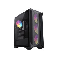Корпус ATX без блока живлення , загартоване склоX,M-ATX,ITX ,  USB3.0  +TYPE-C GEN2, Combo Audio*1 GAMEMAX Brufen COC