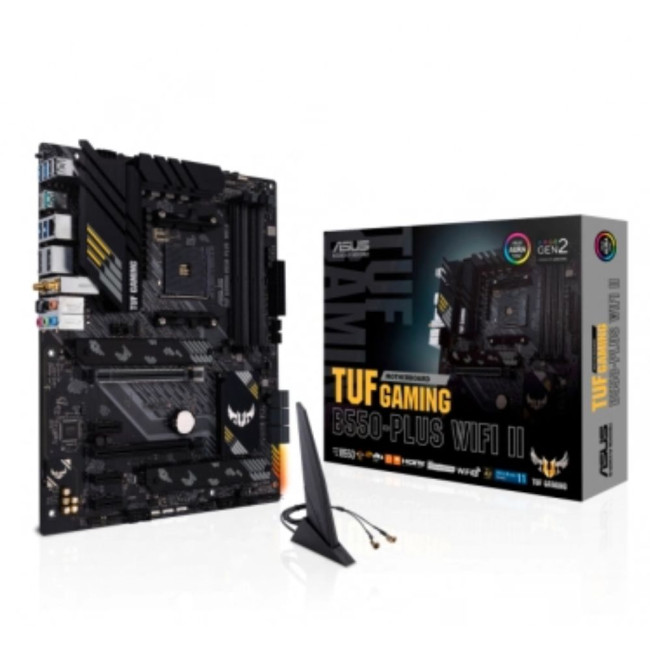 материнська плата sAM4 4DDR4/HDMI/DP/5PCIe/6SATA/2M.2/LAN2.5Gb ASUS TUF GAMING B550-PLUS WIFI II