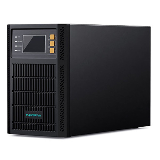 Джерело безперебійного живлення для комп'ютера  Marsriva MR-US1KSmart Online UPS, 1kVA, with 2*12V/7 MARSRIVA MR-US1K
