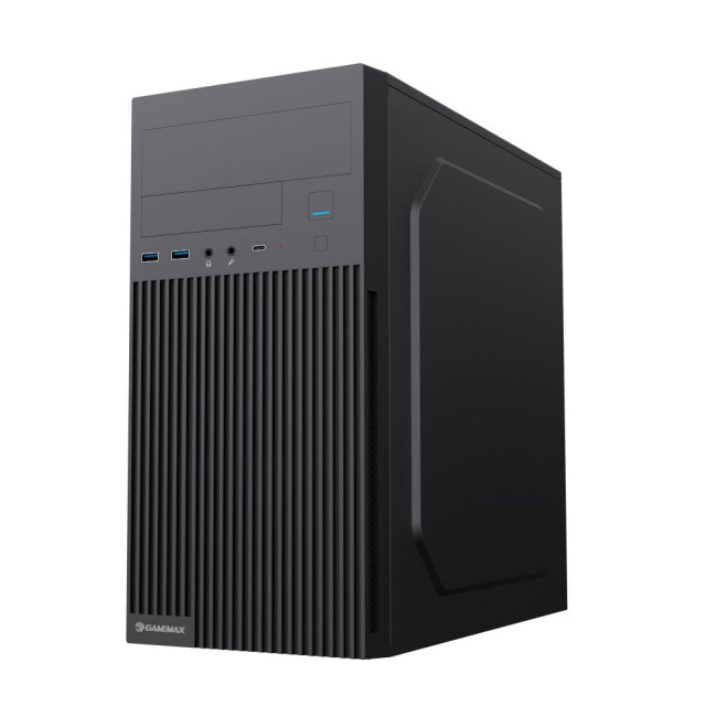 Корпус Micro-ATX без блока живлення  2usb3.0 , type-C , HD audio GAMEMAX MT-321-NP-2U3