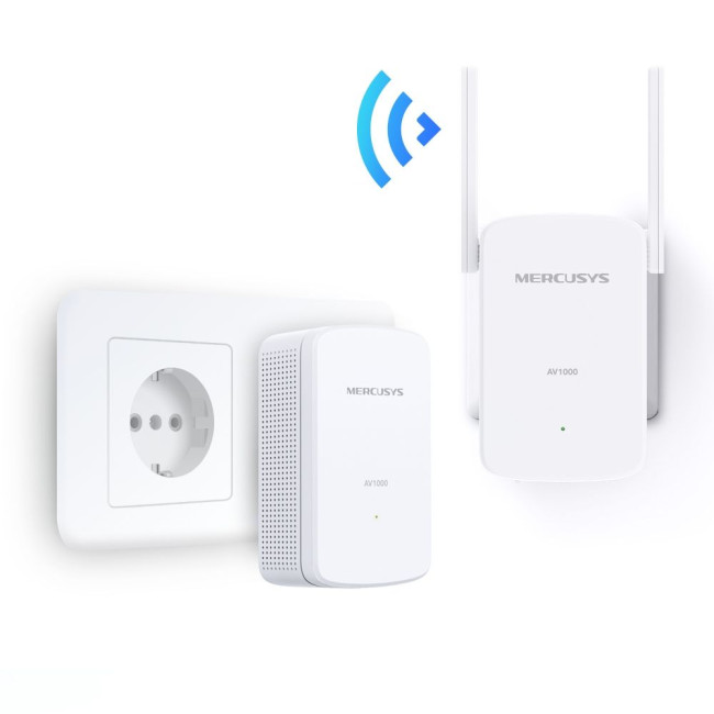 Комплект адаптерів AV1000 Gigabit Powerline Mercusys, MP510 KIT MERCUSYS MP510 KIT