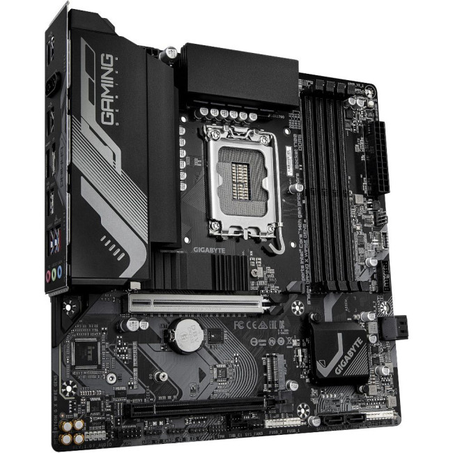 Mатеринська плата s1700 Intel B760 HDMI/DP 2xM.2 2.5GbE LAN mATX GIGABYTE B760M GAMING X WIFI6E GEN5