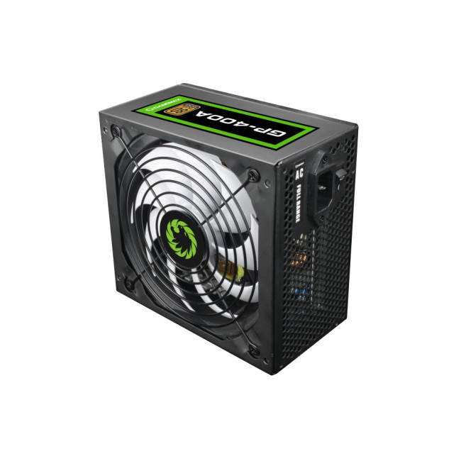 Блок живлення ATX 400W APFC, 80+Bronze, вентилятор 120 мм, чорний, коробочний GAMEMAX GP-400A