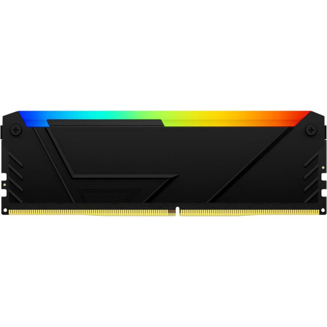 модуль пам'яті 16Gb DDR4 3200MHz Fury Beast RGB (2x8) KINGSTON KF432C16BB2AK2/16WP