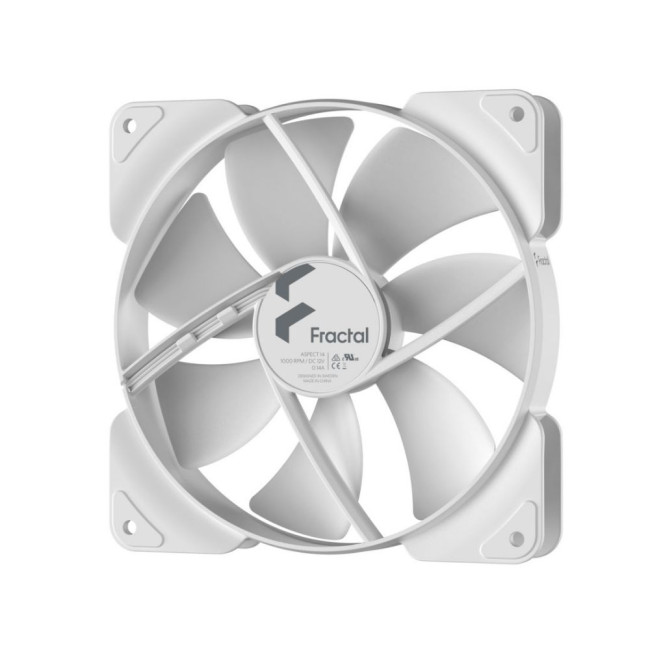 Вентилятор для корпусу 140 мм, білий Aspect 14 White FRACTAL DESIGN Aspect 14 White (FD-F-AS1-1402)