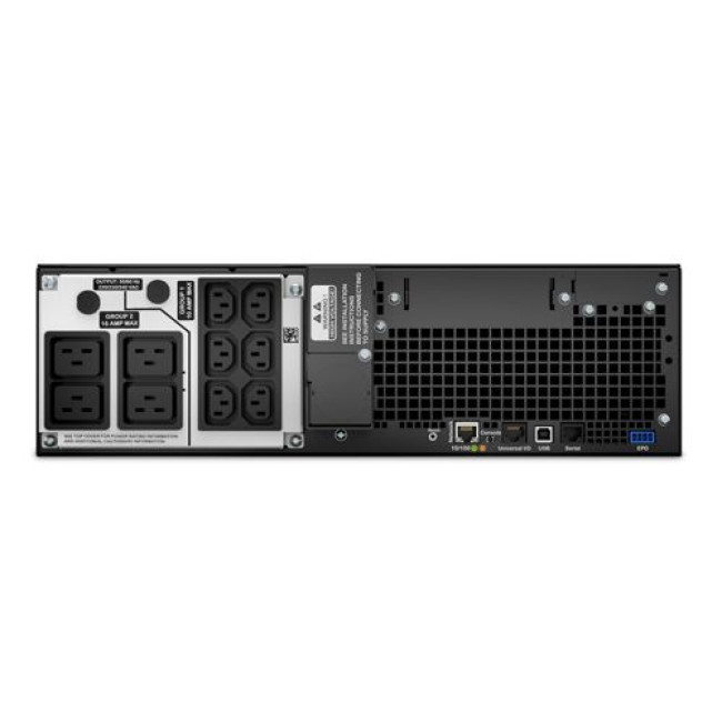 ДБЖ 4.5kW/5kVA,On-Line,RJ-45 10/100 Base-T, RM 3U SRT5KRMXLI