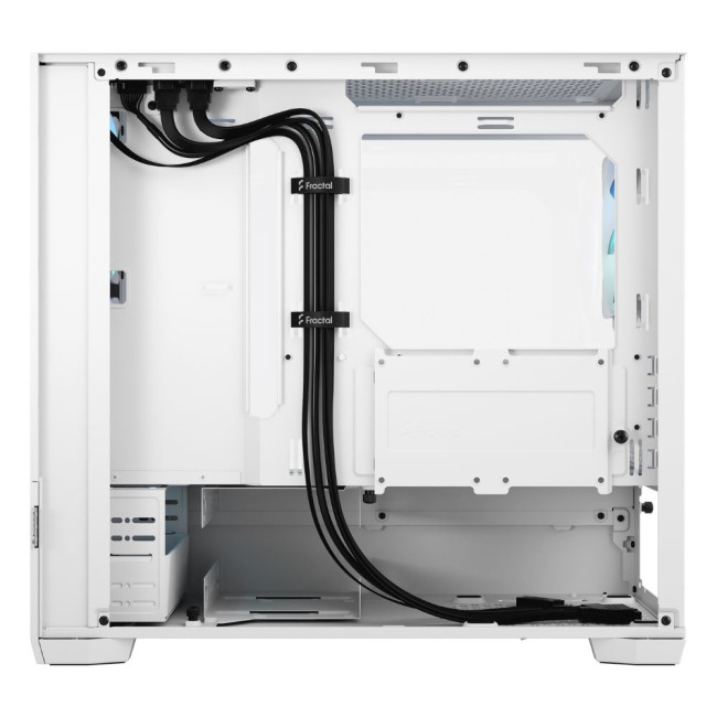 Корпус micro ATX без БЖ, білий, скло Pop Mini Air RGB White TG FRACTAL DESIGN Pop Mini Air RGB White TG (FD-C-POR1M-01)
