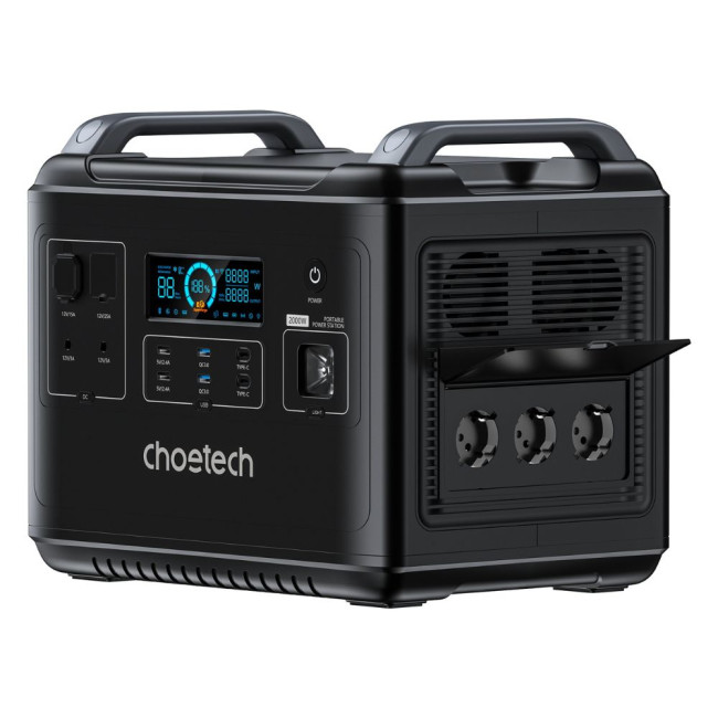Мобільна зарядна станція Choetech 2000W Bidirecti onal charging power station Choetech 2000W Powerstation