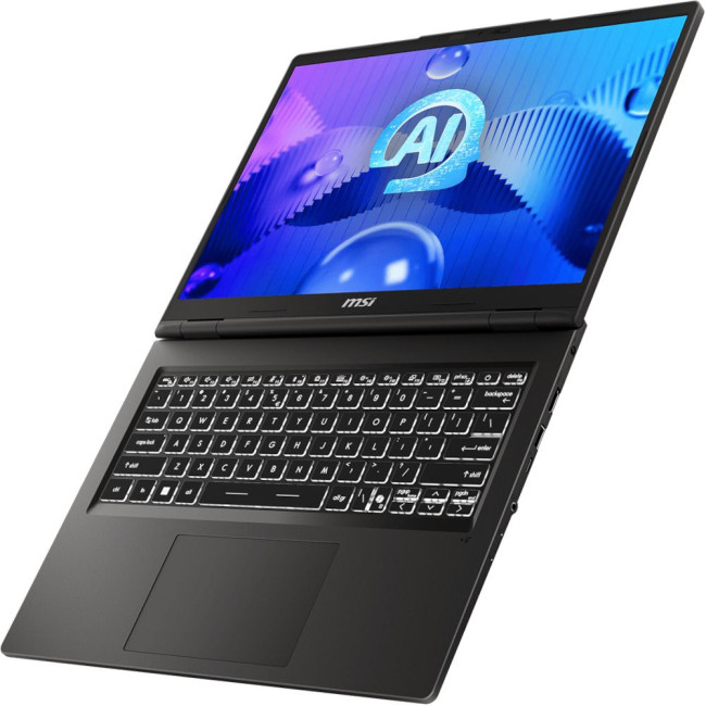 ноутбук 14_2.8K_OLED/U7-155H/16/512GB SSD/Intel Arc/DOS/BL/Solid Gray MSI Venture 14 AI A1MG-030XUA (9S7-14Q221-030)