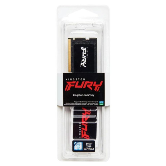 модуль пам'яті 16Gb DDR5 4800MHz sodimm Fury Impact KINGSTON KF548S38IB-16