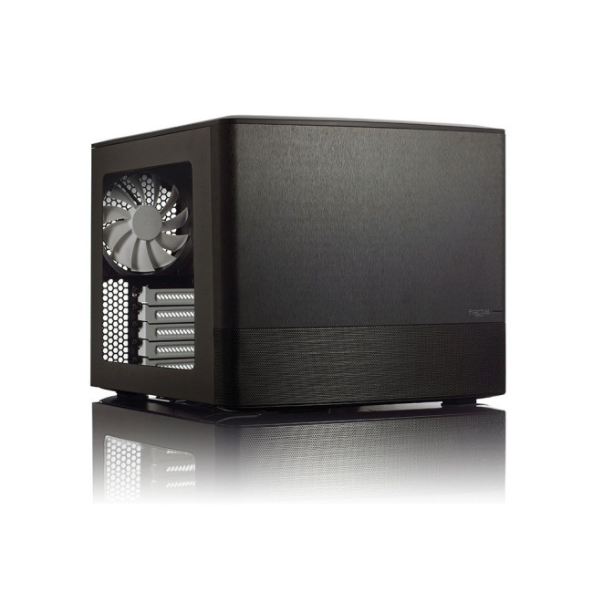 Корпус micro ATX без БЖ, чорний, скло Node 804 case Window FRACTAL DESIGN Node 804 case Window (FD-CA-NODE-804-BL-W)