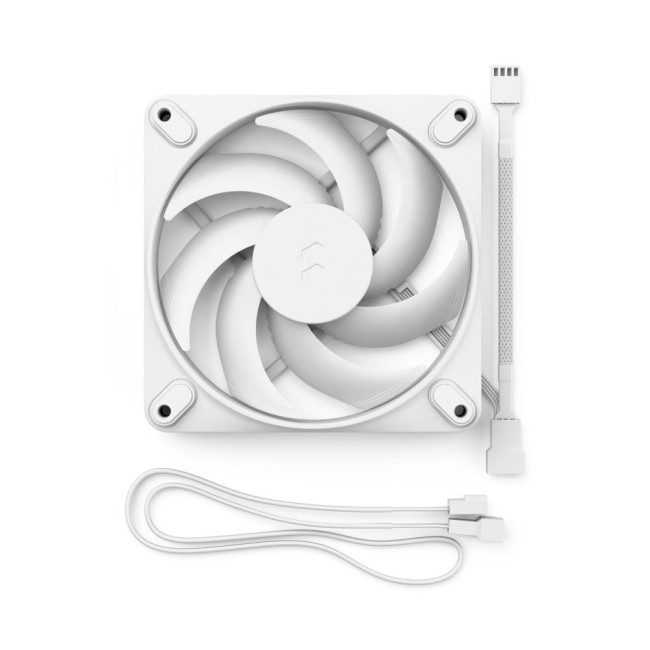 Вентилятор для корпусу 120 мм, білий, PWM, Zero-RPM capability, Momentum 12 White FRACTAL DESIGN Momentum 12 White (FD-F-MO1-1202)
