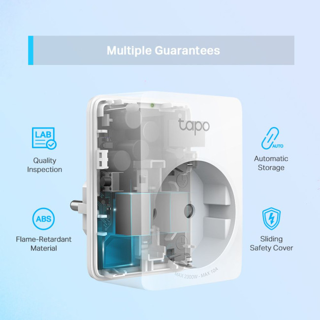 Розумна міні Wi-Fi розетка TP-Link, TP-LINK Tapo P100(2-pack)