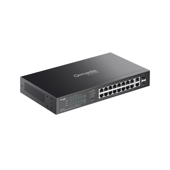 20-портовий гігабітний комутатор Omada Easy Managed з 16 портами PoE+ TP-LINK, ES220GP TP-LINK ES220GP