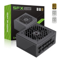 Блок живлення SFX 750W, 80plus Gold,fan 120mm, fully modular 3.42 standardOPP, OVP, UVP, OCP, OTP, S GAMEMAX GS-750G Black