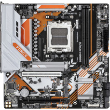 Mатеринська плата sAM5 AMD B850 HDMI/DP 3xM.2 2.5GbE LAN mATX GIGABYTE B850M FORCE