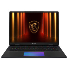 ноутбук 18_4KI/U9-285HX/64/4TB SSD/RTX 5090 24GB/W11P/BL/Core Black/Flash 256GB+Mouse+Keychain MSI Titan 18 HX AI A2XWJG-634UA (9S7-182421-634)