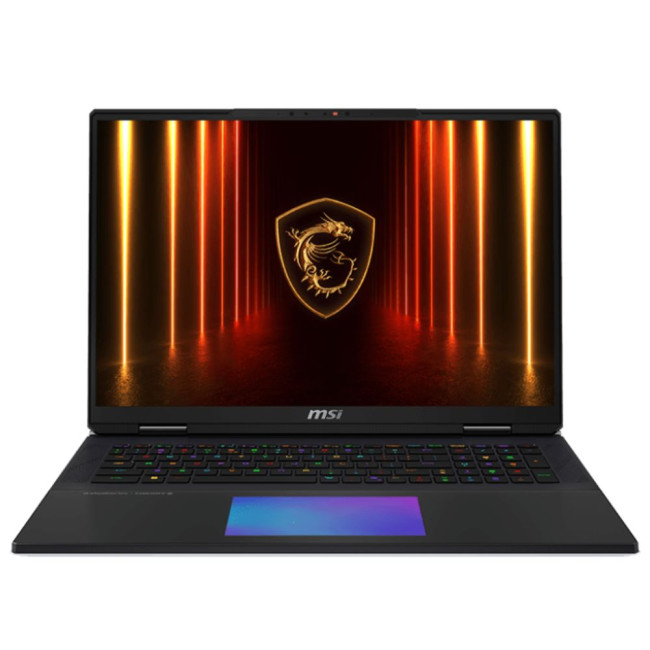 ноутбук 18_4KI/U9-285HX/64/4TB SSD/RTX 5090 24GB/W11P/BL/Core Black/Flash 256GB+Mouse+Keychain MSI Titan 18 HX AI A2XWJG-634UA (9S7-182421-634)