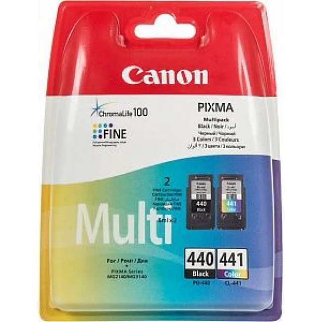 Комплект картриджів до MG2140/3140 CANON PG-440+CL-441 MultiPack (5219B009AA)