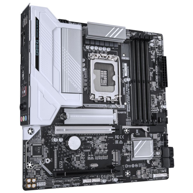 Mатеринська плата s1851 Intel B860 DP/HDMI/USB4-C  2xM.2 2.5GbE LAN mATX GIGABYTE B860M GAMING X WIFI6E