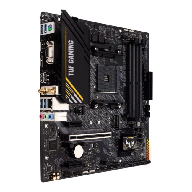материнська плата sAM4 4DDR4/VGA/HDMI/DP/3PCIe/4SATA/1M.2 ASUS TUF GAMING A520M-PLUS WIFI
