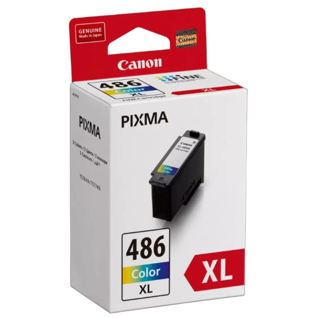 Картридж кольоровий XL для TS7640i, TS7740i CANON CL-486XL (6224C001AA)