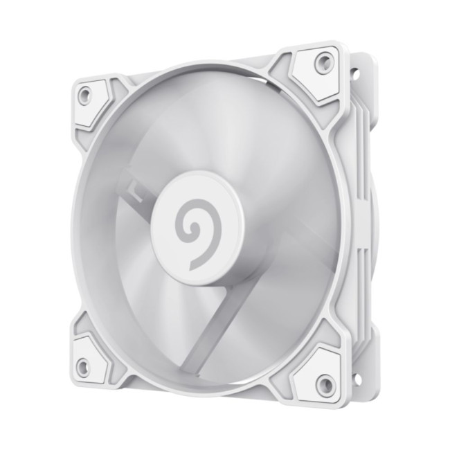 Кулер для корпусу 120 мм, 4pin(M/F), 800~1600 rpm, MAX-30dB, PWM, білий, GMX-WFWT-PWM GAMEMAX GMX-WFWT-PWM