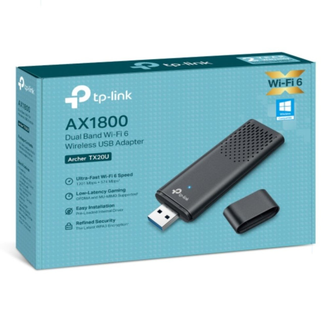 Бездротовий USB адаптер TP-Link, Archer TX20U TP-LINK Archer TX20U