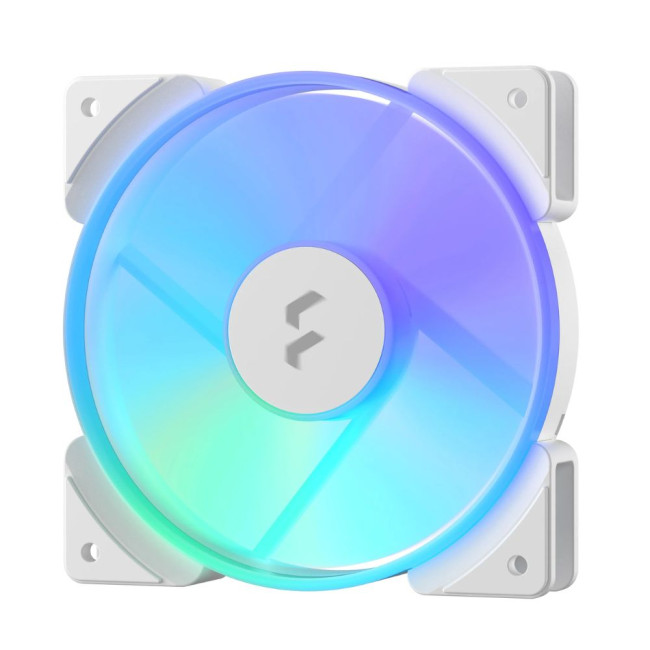 Вентилятор для корпусу 120 мм, білий, ARGB PWM Prisma AL-12 PWM White FRACTAL DESIGN Prisma AL-12 PWM White (FD-FAN-PRI-AL12-PWM-WT)