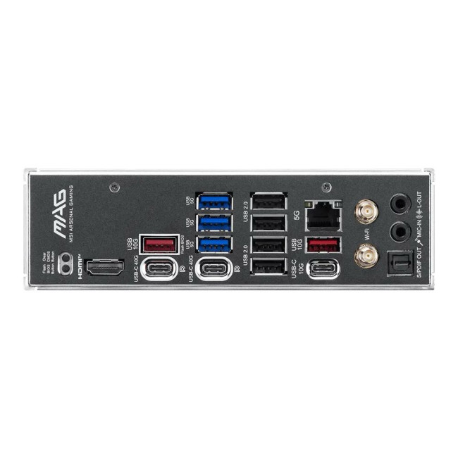 материнська плата sAM5/4DDR5/HDMI/2USB4/4PCIe/4M.2 /4SATA/LAN5Gb  MAG X870E TOMAHAWK MAX WIFI